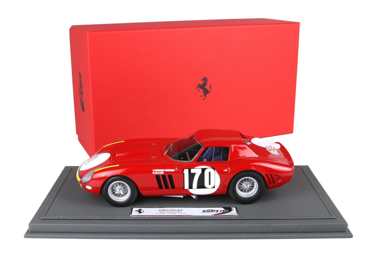 Ferrari Ferrari 250 GTO Coupe #170 Tour de France 1964 - 1:18 - BBR    - 1:18 - BBR Ferrari Ferrari 250 GTO Coupe #170 Tour de France 1964 - 1:18 - BBR    - 1:18 - BBR