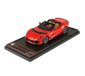 Ferrari Ferrari 812 Competizione A Spider 2022  Silver Wheels - 1:43 - BBR Ferrari Ferrari 812 Competizione A Spider 2022  Silver Wheels - 1:43 - BBR