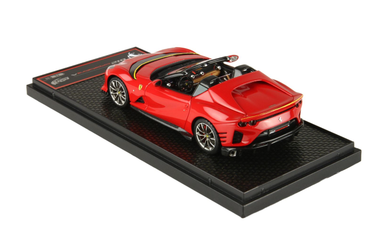 Ferrari Ferrari 812 Competizione A Spider 2022  Silver Wheels - 1:43 - BBR Ferrari Ferrari 812 Competizione A Spider 2022  Silver Wheels - 1:43 - BBR