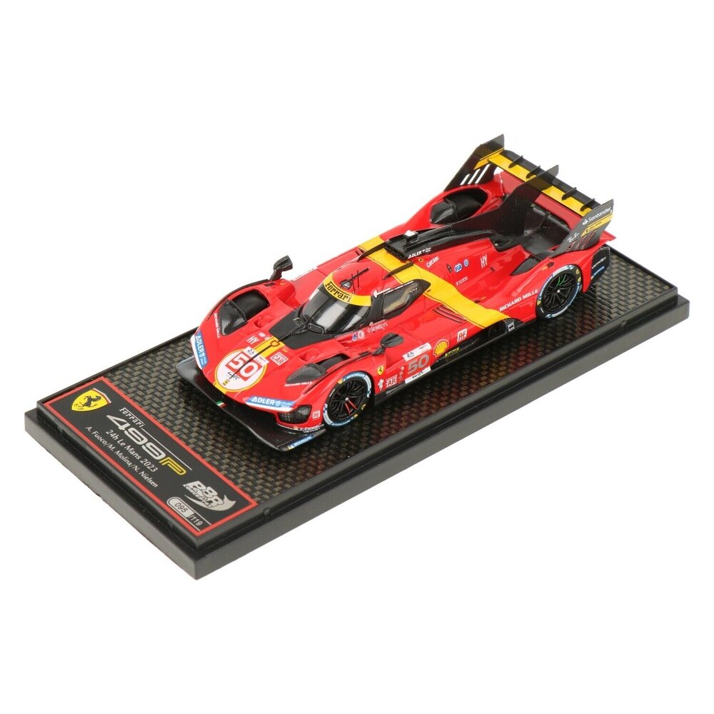 Ferrari Ferrari 499P 3.0L Turbo V6 #50 Team Ferrari AF Corse Winner 24H Le Mans (Pole Position) 2023 - 1:43 - BBR