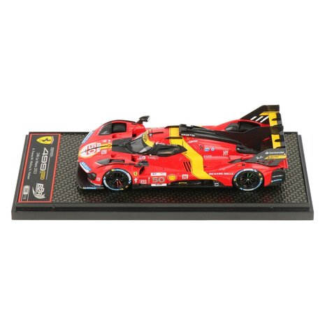 Ferrari Ferrari 499P 3.0L Turbo V6 #50 Team Ferrari AF Corse Winner 24H Le Mans (Pole Position) 2023 - 1:43 - BBR