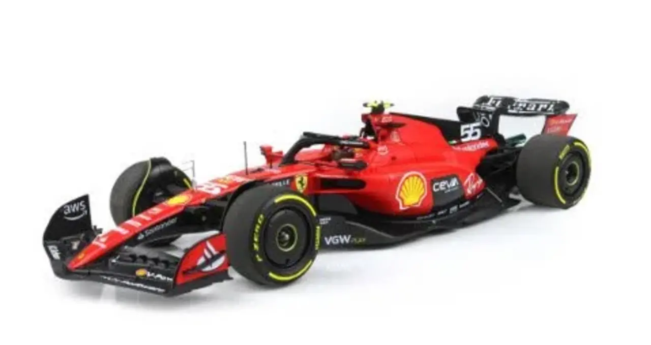 Formule 1 Ferrari  SF-23 #55 GP Belgium 2023 C. Sainz  - 1:18 - BBR