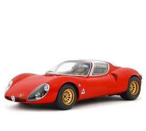 Alfa Romeo Alfa Romeo 33 Stradale Prototipo (Museo) 1967 - 1:12 - Laudoracing - Model Alfa Romeo Alfa Romeo 33 Stradale Prototipo (Museo) 1967 - 1:12 - Laudoracing - Model