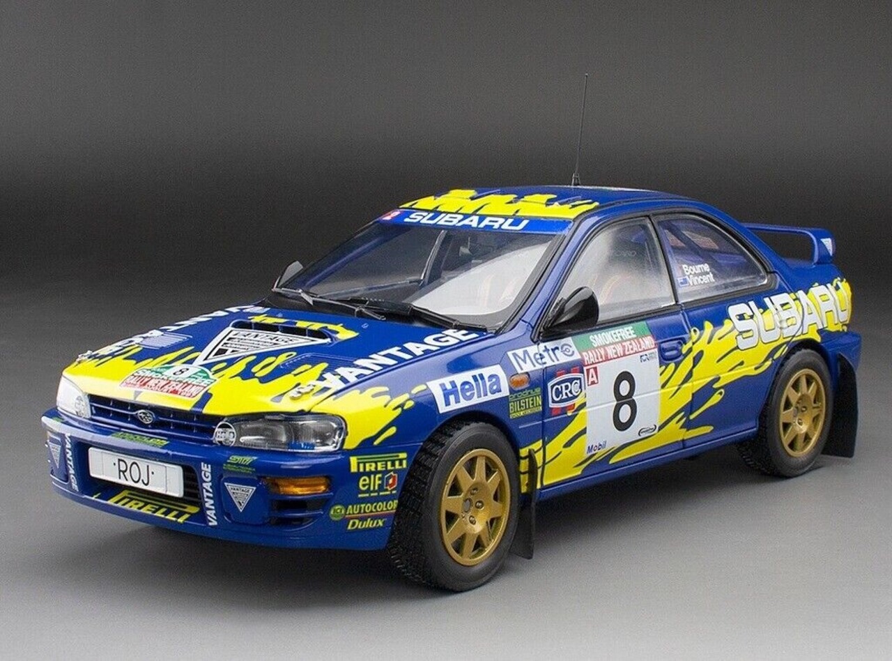 Subaru Subaru Impreza 555 #8 Rally of New Zealand 1997 - 1:18 - Sun Star Subaru Subaru Impreza 555 #8 Rally of New Zealand 1997 - 1:18 - Sun Star