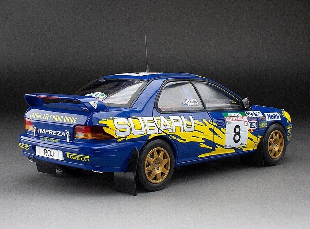 Subaru Subaru Impreza 555 #8 Rally of New Zealand 1997 - 1:18 - Sun Star Subaru Subaru Impreza 555 #8 Rally of New Zealand 1997 - 1:18 - Sun Star