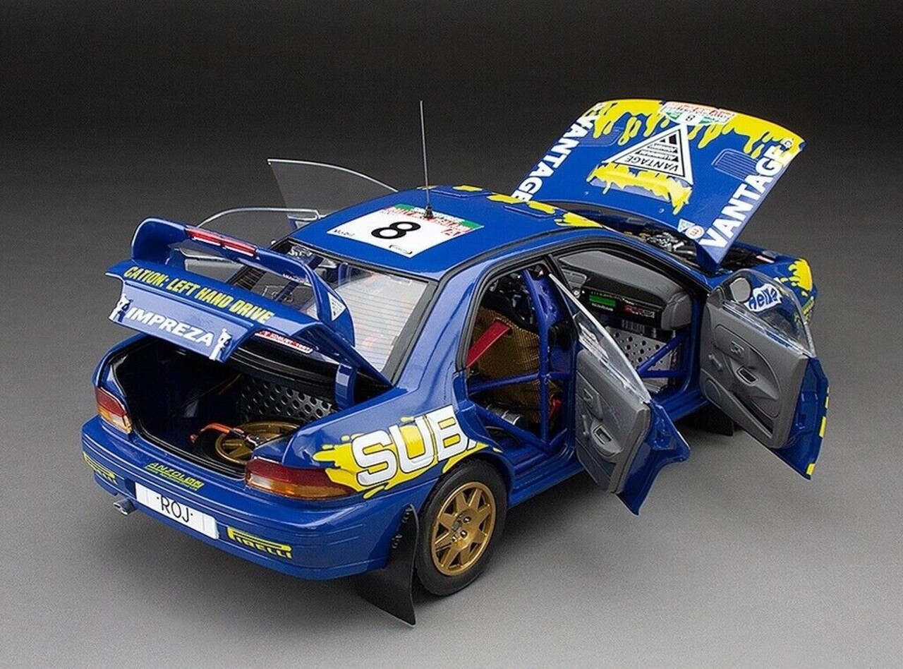 Subaru Subaru Impreza 555 #8 Rally of New Zealand 1997 - 1:18 - Sun Star Subaru Subaru Impreza 555 #8 Rally of New Zealand 1997 - 1:18 - Sun Star