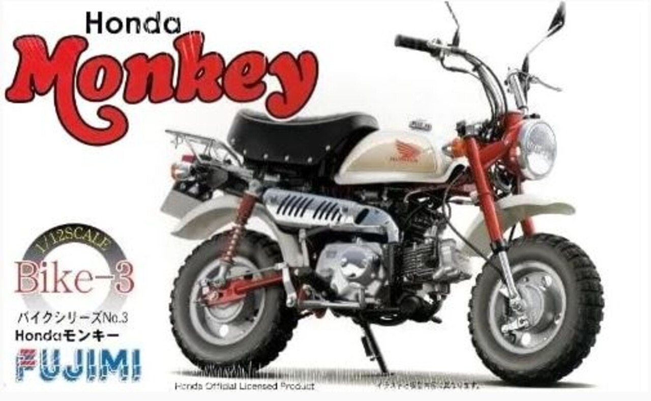 Honda Monkey Bike 3 - 1:12 - Fujimi Honda Monkey Bike 3 - 1:12 - Fujimi