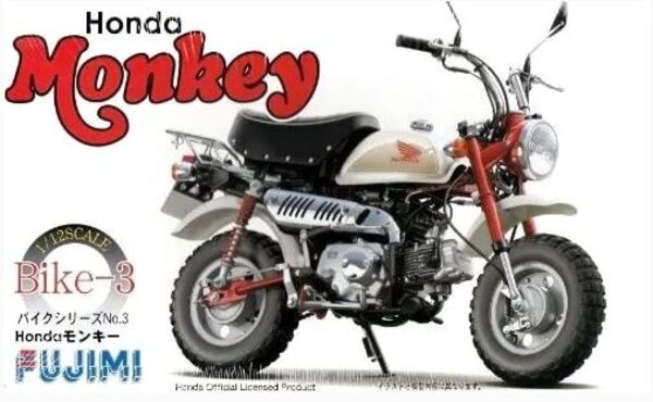 Honda Monkey Bike 3 - 1:12 - Fujimi Honda Monkey Bike 3 - 1:12 - Fujimi