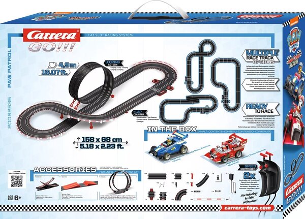 Paw Patrol Carrera Go!!! - Ready Race Rescue Race Track - 1:43 Paw Patrol Carrera Go!!! - Ready Race Rescue Race Track - 1:43