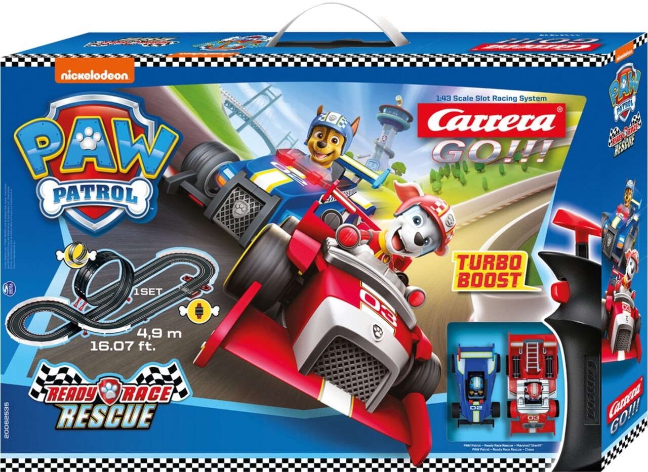 Paw Patrol Carrera Go!!! - Ready Race Rescue Race Track - 1:43 Paw Patrol Carrera Go!!! - Ready Race Rescue Race Track - 1:43