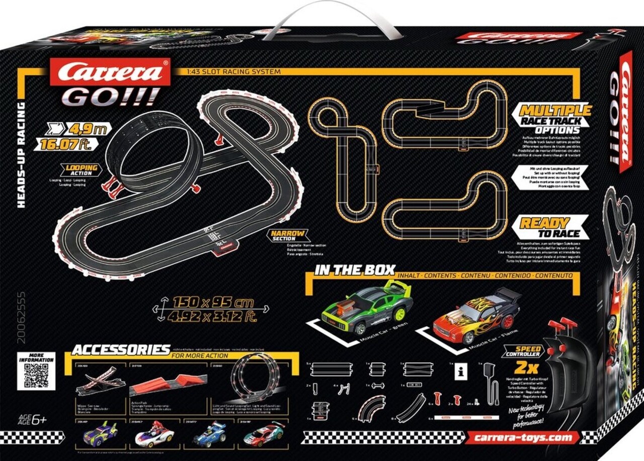 Carrera Go!!! - Heads-up Racing Race Track - 1:43