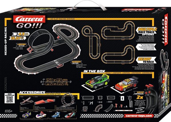 Carrera Go!!! - Heads-up Racing Race Track - 1:43