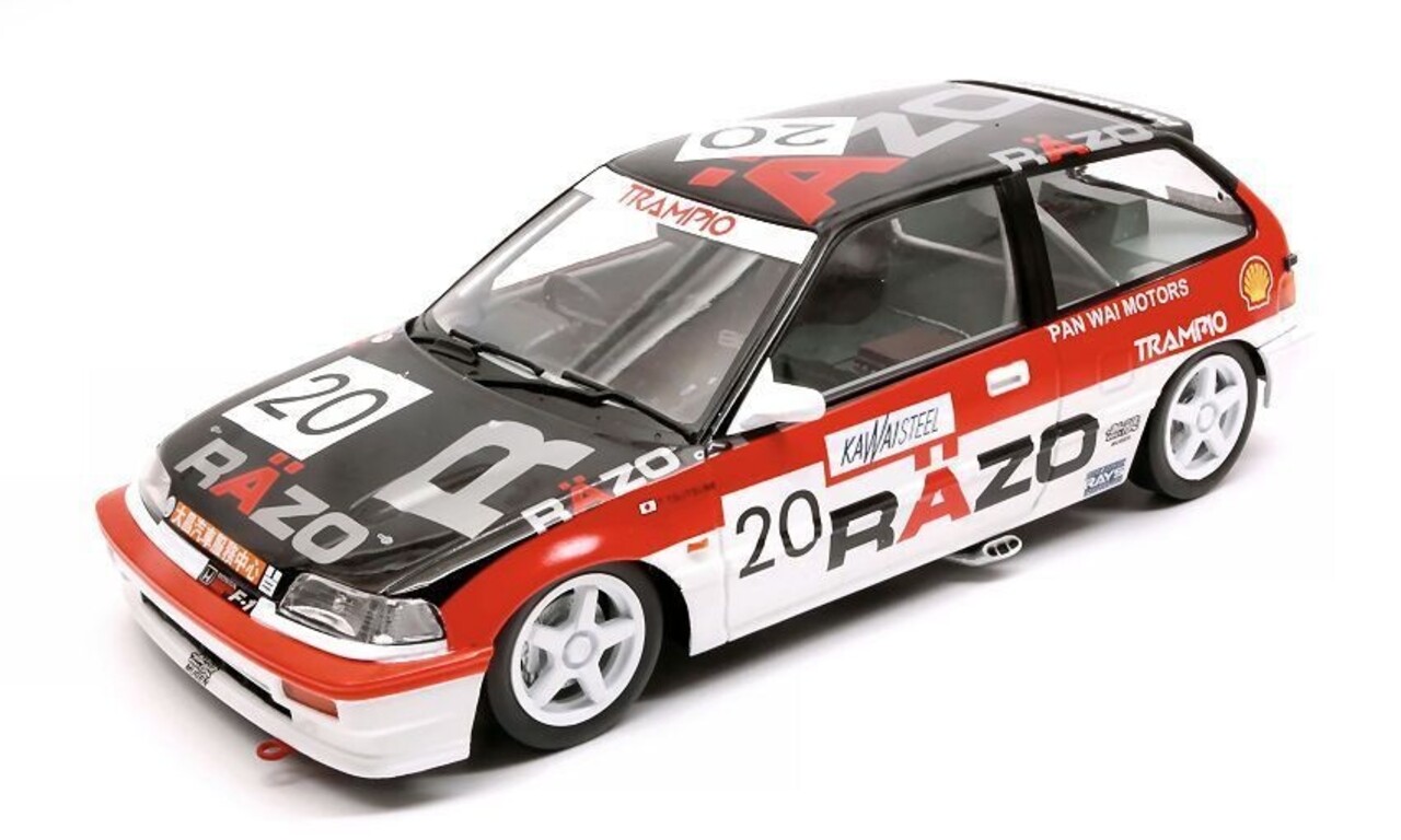 Honda Honda Civic EF3 #20 Razo Trampio Macau GP 1989 - 1:18 - Triple 9 Collection