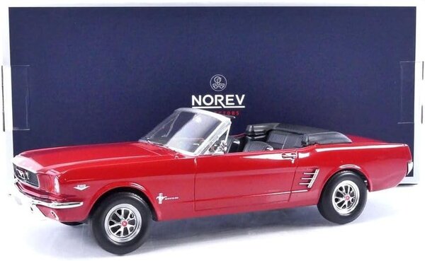 Ford Ford Mustang Convertible 1966 - 1:18 - Norev Ford Ford Mustang Convertible 1966 - 1:18 - Norev