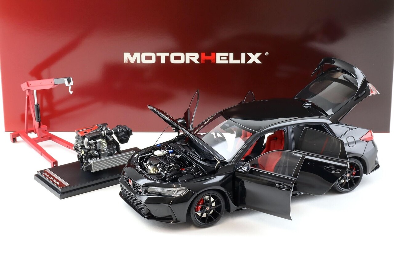 Honda Honda Civic Type-R (FL5)+ Engine + Accessories 2020 - 1:18 - MotorHelix Honda Honda Civic Type-R (FL5)+ Engine + Accessories 2020 - 1:18 - MotorHelix