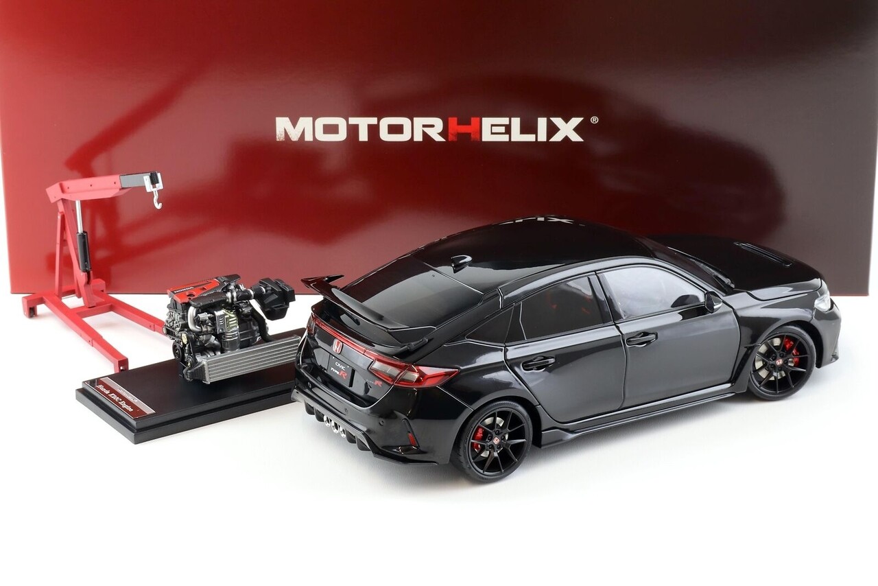 Honda Honda Civic Type-R (FL5)+ Engine + Accessories 2020 - 1:18 - MotorHelix Honda Honda Civic Type-R (FL5)+ Engine + Accessories 2020 - 1:18 - MotorHelix