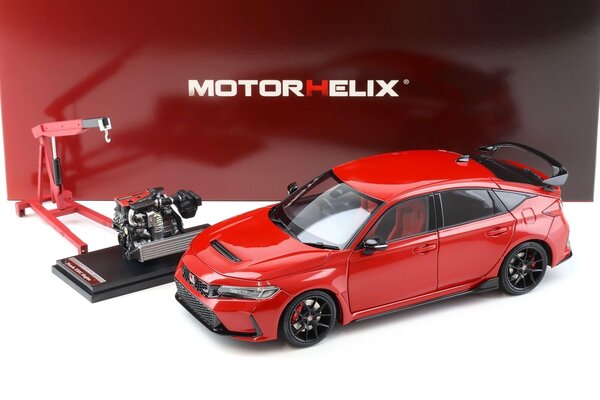 Honda Honda Civic Type-R (FL5)+ Engine + Accessories 2020 - 1:18 - MotorHelix