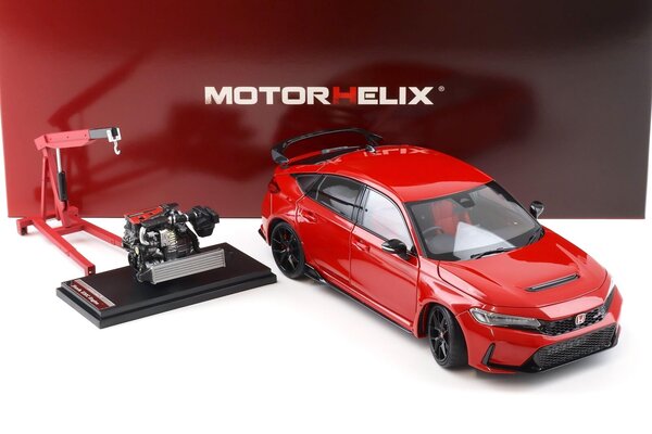 Honda Honda Civic Type-R (FL5)+ Engine + Accessories 2020 - 1:18 - MotorHelix