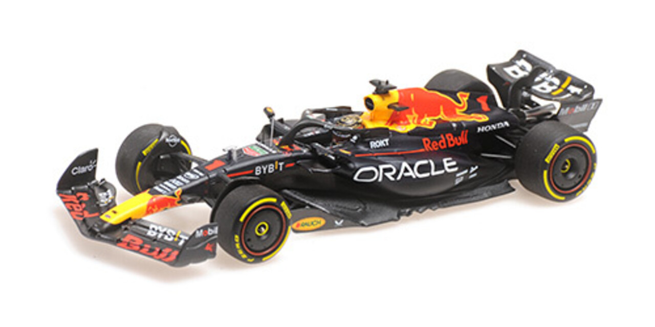 Formule 1 Oracle Red Bull Racing RB19, Verstappen, Winner Abu Dhabi GP 2023 - 1:43 - Minichamps Formule 1 Oracle Red Bull Racing RB19, Verstappen, Winner Abu Dhabi GP 2023 - 1:43 - Minichamps