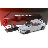 Honda Honda Civic Type R (EK9) + Engine + Yokohama Tires 1997 - 1:18 - MotorHelix