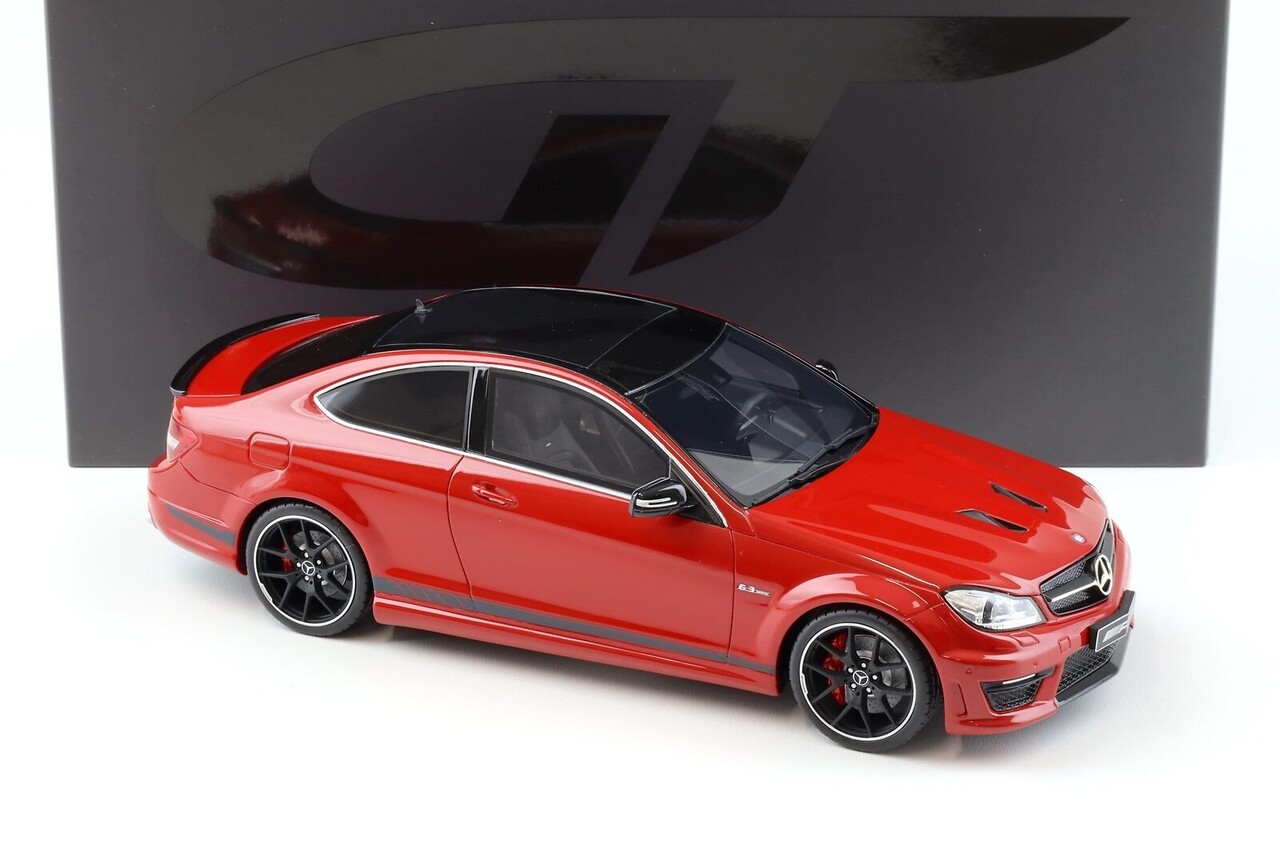 Mercedes-Benz Mercedes-Benz C63 AMG W204 Edition 507 2014 + Black Rims - 1:18 - GT Spirit Mercedes-Benz Mercedes-Benz C63 AMG W204 Edition 507 2014 + Black Rims - 1:18 - GT Spirit