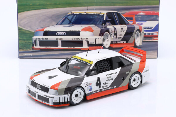 Audi Audi 90 IMSA GTO #4 2nd Place Race Portland 1989 - 1:18 - Werk83 Audi Audi 90 IMSA GTO #4 2nd Place Race Portland 1989 - 1:18 - Werk83