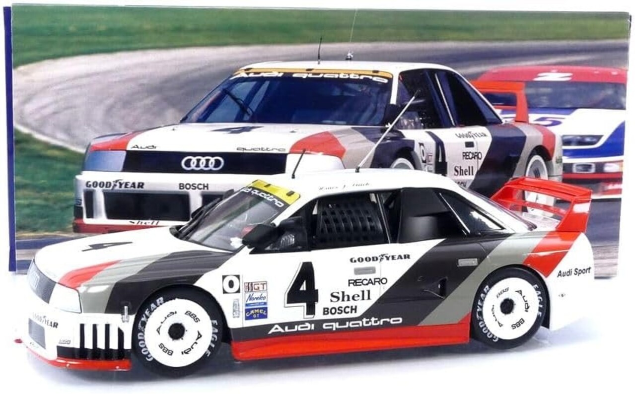 Audi Audi 90 IMSA GTO #4 2nd Place Race Portland 1989 - 1:18 - Werk83 Audi Audi 90 IMSA GTO #4 2nd Place Race Portland 1989 - 1:18 - Werk83