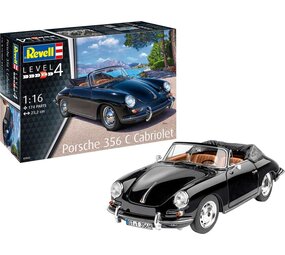 Revell Porsche 356 C Cabriolet (Level 4) - 1:16 - Revell Revell Porsche 356 C Cabriolet (Level 4) - 1:16 - Revell