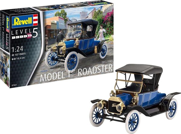 Revell Ford Model T Roadster (Level 5) - 1:24 - Revell Revell Ford Model T Roadster (Level 5) - 1:24 - Revell