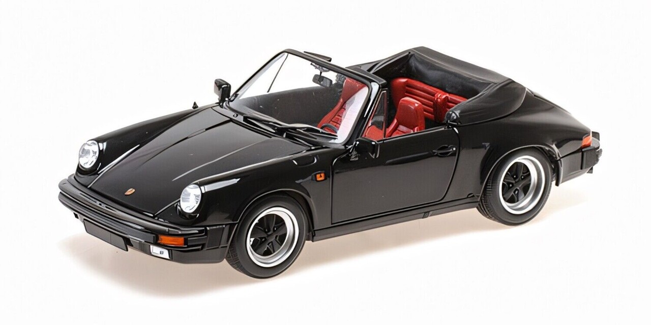 Porsche Porsche 911 Carrera 3.2 Cabriolet 1983 - 1:18 - Minichamps