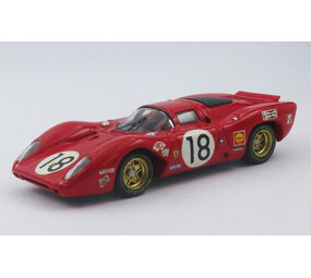 Ferrari Ferrari 312P 3.0L V12 Coupe #18 Team Sefac 24H Le Mans 1969 - 1:43 - Best Model Ferrari Ferrari 312P 3.0L V12 Coupe #18 Team Sefac 24H Le Mans 1969 - 1:43 - Best Model