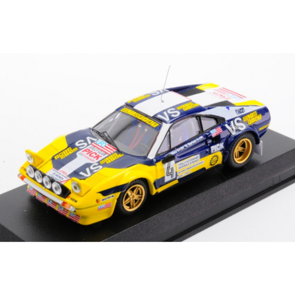 Ferrari Ferrari 308 GTB Gr.4 #4 Team Jolly Club 2nd Rally Monza 1980 (Night Version) - 1:43 - Best Model Ferrari Ferrari 308 GTB Gr.4 #4 Team Jolly Club 2nd Rally Monza 1980 (Night Version) - 1:43 - Best Model