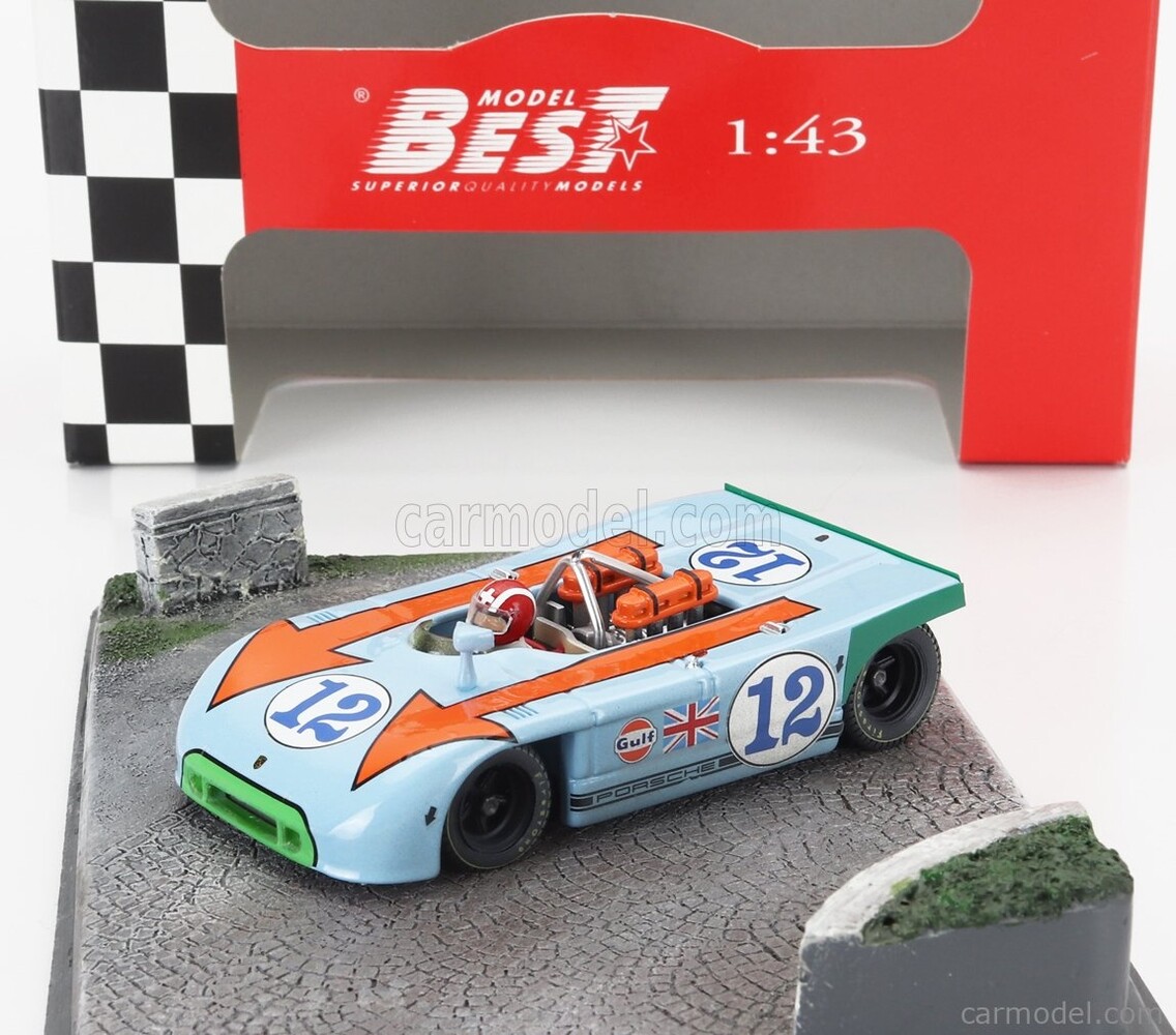 Porsche Porsche 908/3 Spider #12 Targa Florio 1970 (Diorama) - 1:43 - Best Model Porsche Porsche 908/3 Spider #12 Targa Florio 1970 (Diorama) - 1:43 - Best Model