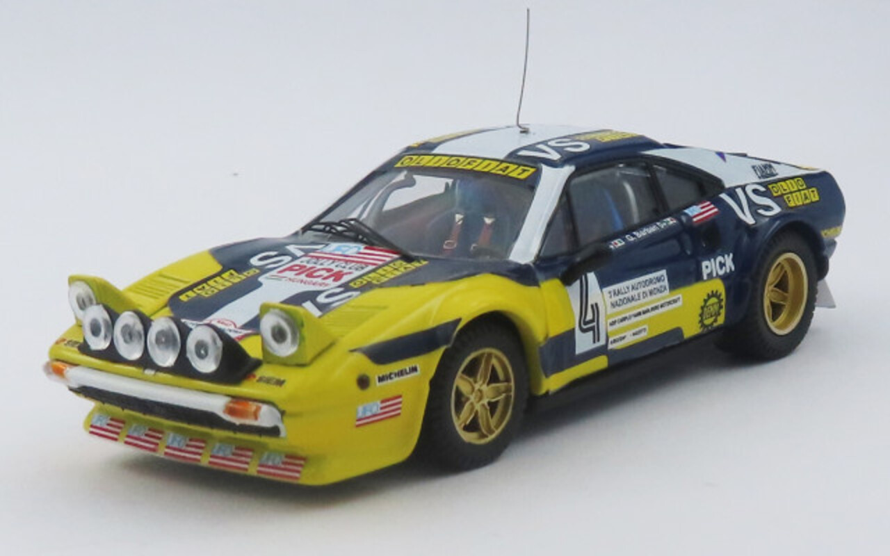 Ferrari Ferrari 308 GTB Gr.4 #4 Winner Rally Piancavallo 1980 (Night Version) - 1:43 - Best Model