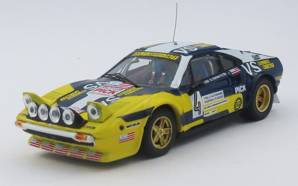 Ferrari Ferrari 308 GTB Gr.4 #4 Winner Rally Piancavallo 1980 (Night Version) - 1:43 - Best Model
