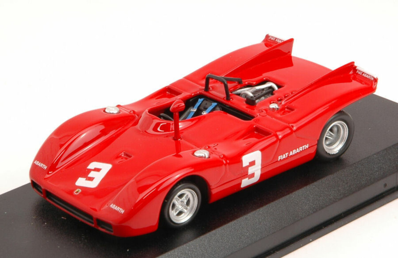 Fiat Fiat Abarth 2000 Spider #3 2nd European 2 Litre Championship Salzburgring 1970 - 1:43 - Best Model