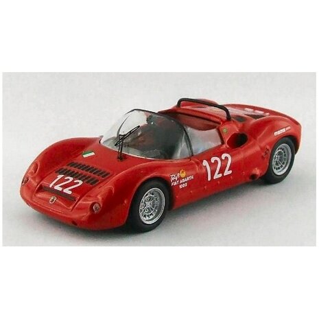 Fiat Fiat Abarth 1000 Spider #122 Targa Florio 1969 - 1:43 - Best Model Fiat Fiat Abarth 1000 Spider #122 Targa Florio 1969 - 1:43 - Best Model