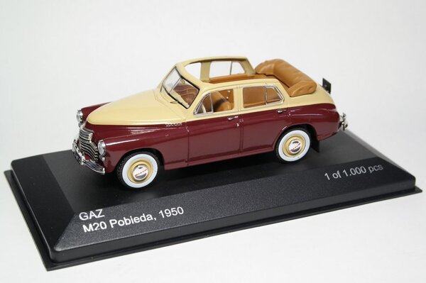 Gaz Gaz M20 Pobieda 1950 - 1:43 - Whitebox