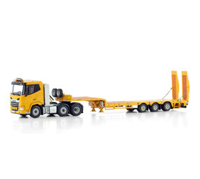 Daf DAF XF SL 6x2 Twin Steer + Semi Lowloader (3 Axle) + Ramps - 1:50 - WSI Models Daf DAF XF SL 6x2 Twin Steer + Semi Lowloader (3 Axle) + Ramps - 1:50 - WSI Models