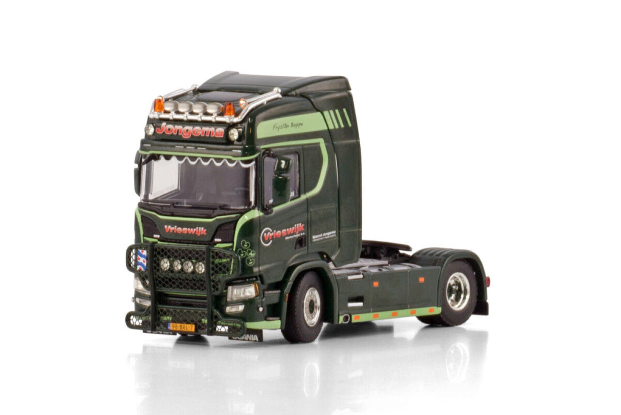 Scania Scania R Highline CR20H 4x2 'Sjoerd Jongema Transport' - 1:50 - WSI Models Scania Scania R Highline CR20H 4x2 'Sjoerd Jongema Transport' - 1:50 - WSI Models