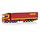 Scania R Normal CR20N 6x2 Twin Steer + Reefer Semitrailer 3 Axle 'Meijering Transport' - 1:50 - WSI Models