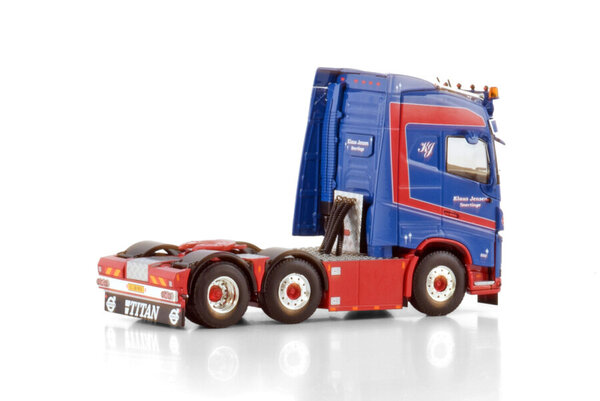 Volvo Volvo FH4 Globetrotter Tractor 6x2 Twin Steer 'Klaus Jensen' - 1:50 - WSI Models Volvo Volvo FH4 Globetrotter Tractor 6x2 Twin Steer 'Klaus Jensen' - 1:50 - WSI Models