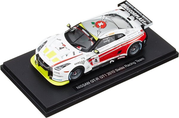 Nissan Nissan GT-R GT1 Swiss Racing Team #4 2010 - 1:43 - Ebbro Nissan Nissan GT-R GT1 Swiss Racing Team #4 2010 - 1:43 - Ebbro