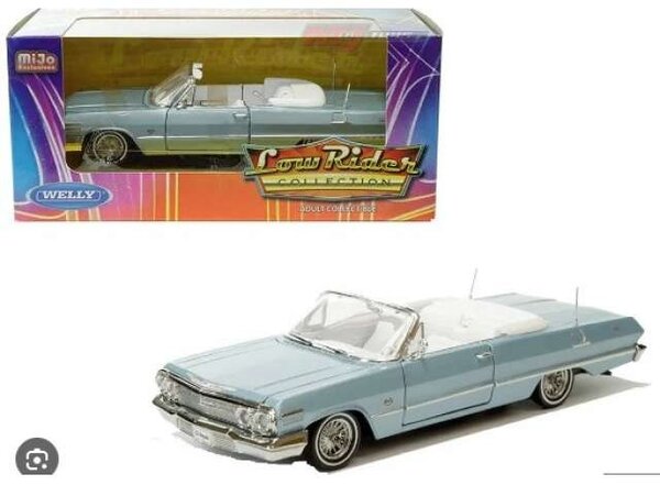 Chevrolet Chevrolet Impala Convertible Tuning 1963 - 1:24 - Welly