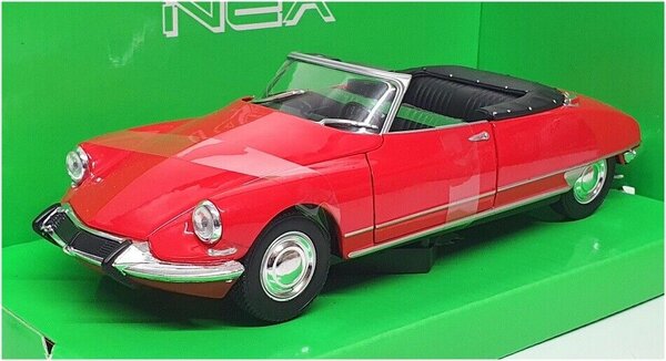 Citroen Citroen DS 19 Cabriolet Soft Top Open - 1:24 - Welly