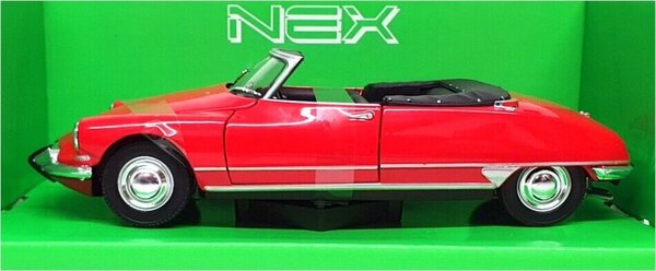 Citroen Citroen DS 19 Cabriolet Soft Top Open - 1:24 - Welly