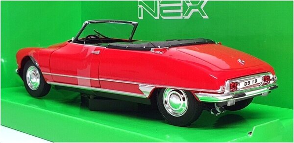 Citroen Citroen DS 19 Cabriolet Soft Top Open - 1:24 - Welly