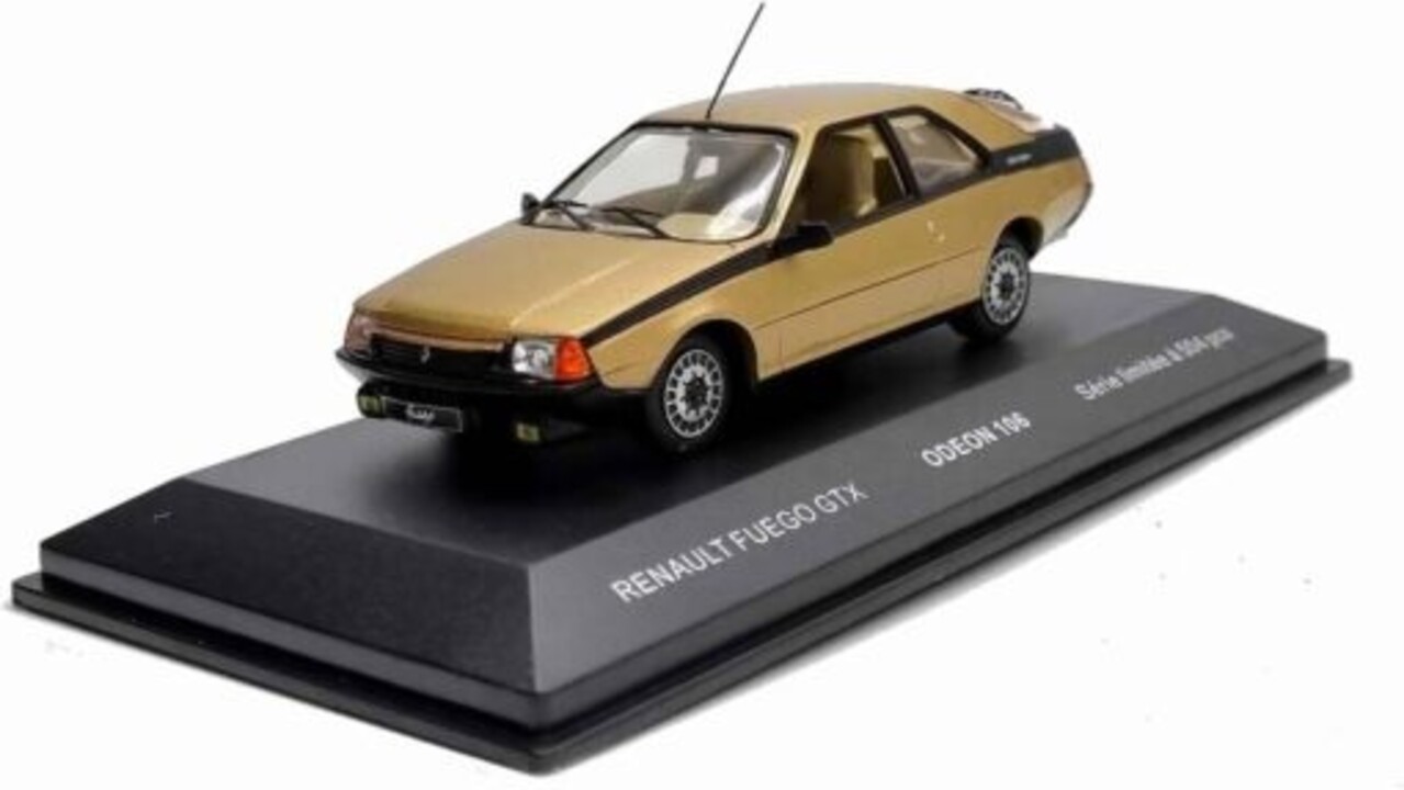 Renault Renault Fuego GTX - 1:43 - Odeon Renault Renault Fuego GTX - 1:43 - Odeon