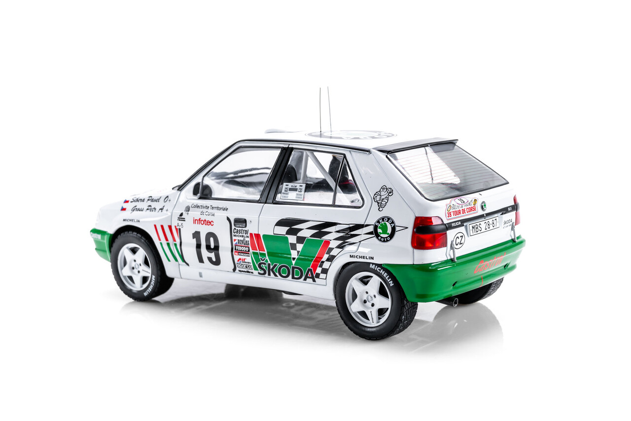Skoda Škoda Felicia Kit Car #19 Tour de Corse 1995 - 1:18 - IXO Models