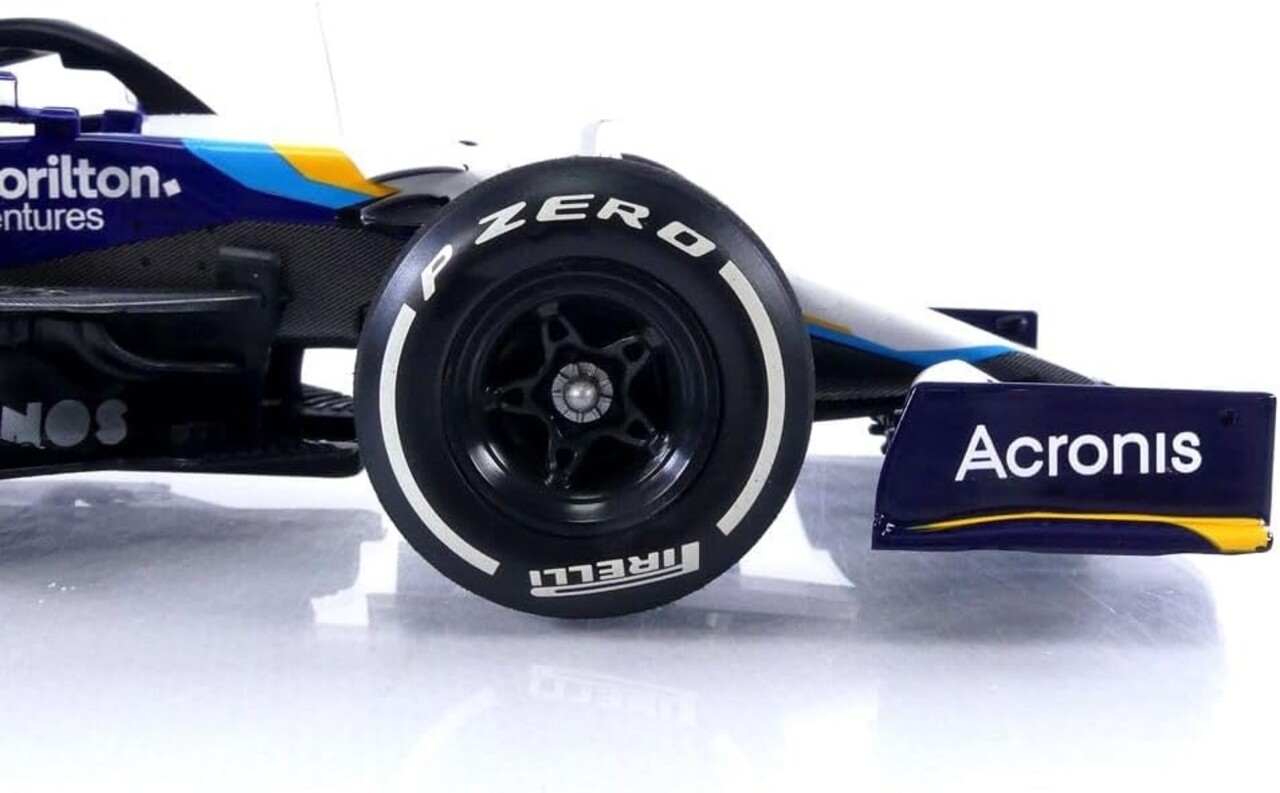 Formule 1 Williams Racing Mercedes FW43B #63 (G. Russell) Saudi Arabian GP 2021 - 1:18 - Minichamps Formule 1 Williams Racing Mercedes FW43B #63 (G. Russell) Saudi Arabian GP 2021 - 1:18 - Minichamps